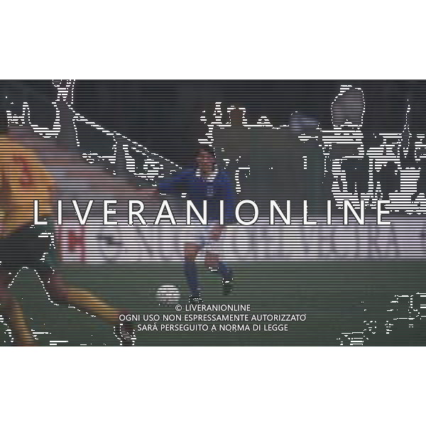 DIAP-RETROSPETTIVA RAFFAELE AMETRANO CALCIATORE NELLA FOTO RAFFAELE AMETRANO CON LA MAGLIA DELLA NAZIONALE ITALIANA DI CALCIO AG ALDO LIVERANI SAS