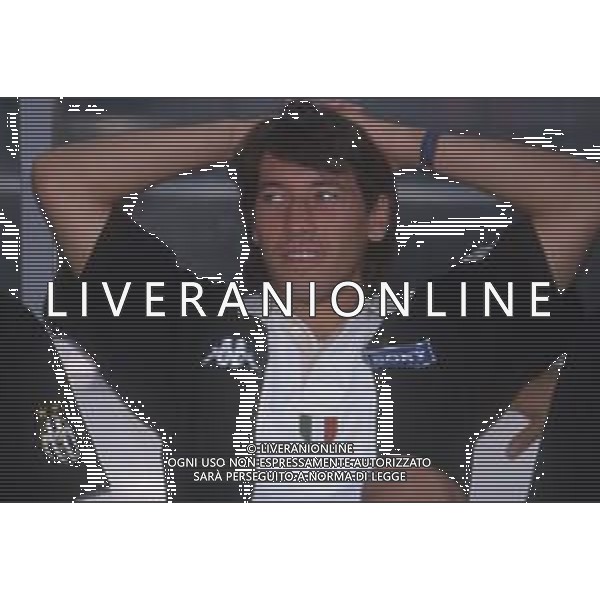 DIAP-RETROSPETTIVA RAFFAELE AMETRANO CALCIATORE NELLA FOTO RAFFAELE AMETRANO CON LA MAGLIA DELLA JUVENTUS CALCIO AG ALDO LIVERANI SAS