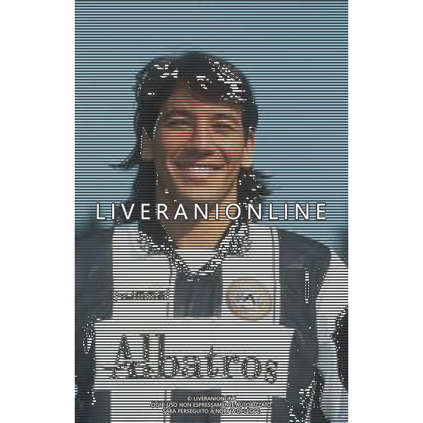 DIAP-RETROSPETTIVA RAFFAELE AMETRANO CALCIATORE NELLA FOTO RAFFAELE AMETRANO CON LA MAGLIA DELL\'UDINESE CALCIO AG ALDO LIVERANI SAS