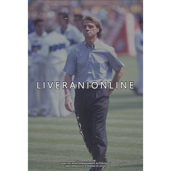 DIAP-RETROSPETTIVA STEFANO CAROBBI CALCIATORE NELLA FOTO STEFANO CAROBBI NELL\'ANNO 1988-89 AG ALDO LIVERANI SAS