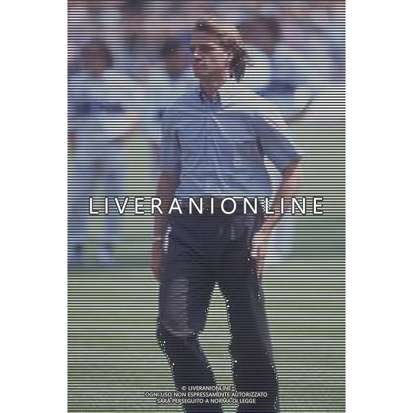 DIAP-RETROSPETTIVA STEFANO CAROBBI CALCIATORE NELLA FOTO STEFANO CAROBBI NELL\'ANNO 1988-89 AG ALDO LIVERANI SAS