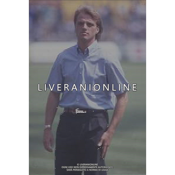 DIAP-RETROSPETTIVA STEFANO CAROBBI CALCIATORE NELLA FOTO STEFANO CAROBBI NELL\'ANNO 1988-89 AG ALDO LIVERANI SAS