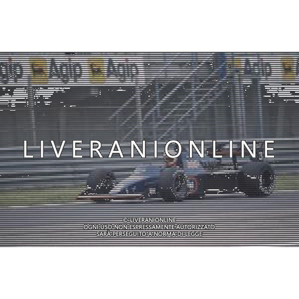 DIAP-RETROSPETTIVA MARTIN BRUNDLE PILOTA F1 NELLA FOTO MARTIN BRUNDLE NELL\'ANNO 1984 AG ALDO LIVERANI SAS 