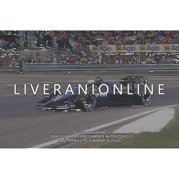 DIAP-RETROSPETTIVA MARTIN BRUNDLE PILOTA F1 NELLA FOTO MARTIN BRUNDLE NELL\'ANNO 1985 AG ALDO LIVERANI SAS 