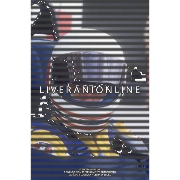DIAP-RETROSPETTIVA MARTIN BRUNDLE PILOTA F1 NELLA FOTO MARTIN BRUNDLE NELL\'ANNO 1985 AG ALDO LIVERANI SAS 