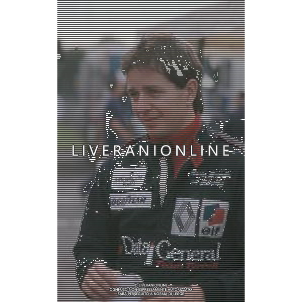 DIAP-RETROSPETTIVA MARTIN BRUNDLE PILOTA F1 NELLA FOTO MARTIN BRUNDLE NELL\'ANNO 1986 GP BRASILE FOTO MASSIMO BIANCHI-AG ALDO LIVERANI SAS