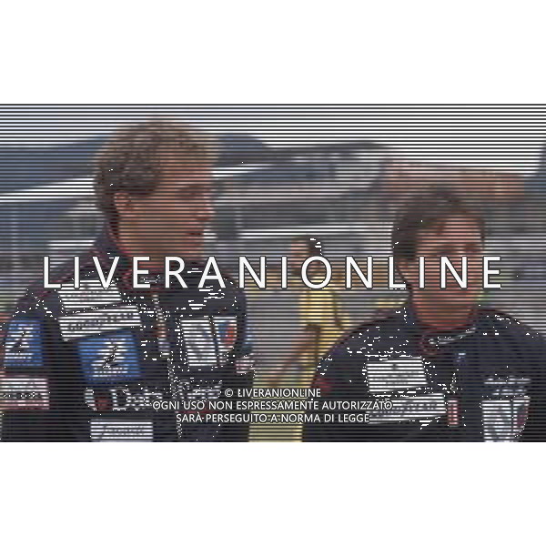DIAP-RETROSPETTIVA MARTIN BRUNDLE PILOTA F1 NELLA FOTO MARTIN BRUNDLE NELL\'ANNO 1986 GP BRASILE FOTO MASSIMO BIANCHI-AG ALDO LIVERANI SAS