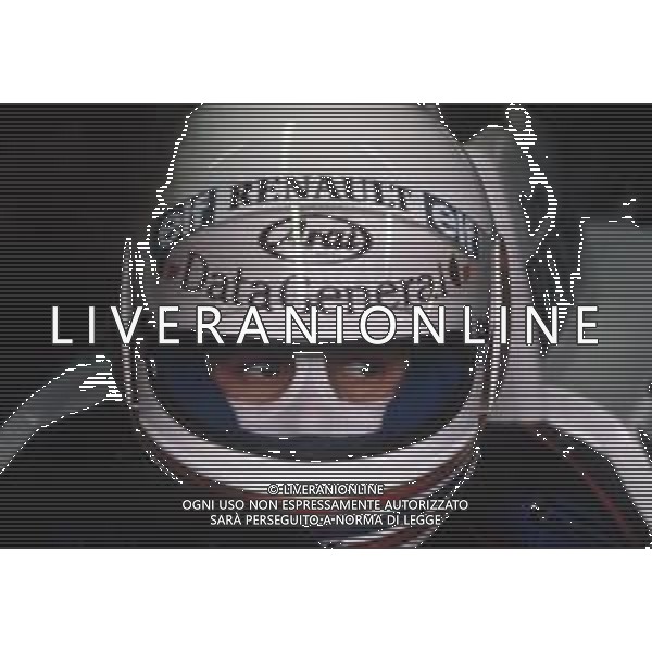 DIAP-RETROSPETTIVA MARTIN BRUNDLE PILOTA F1 NELLA FOTO MARTIN BRUNDLE NELL\'ANNO 1986 GP BRASILE FOTO MASSIMO BIANCHI-AG ALDO LIVERANI SAS