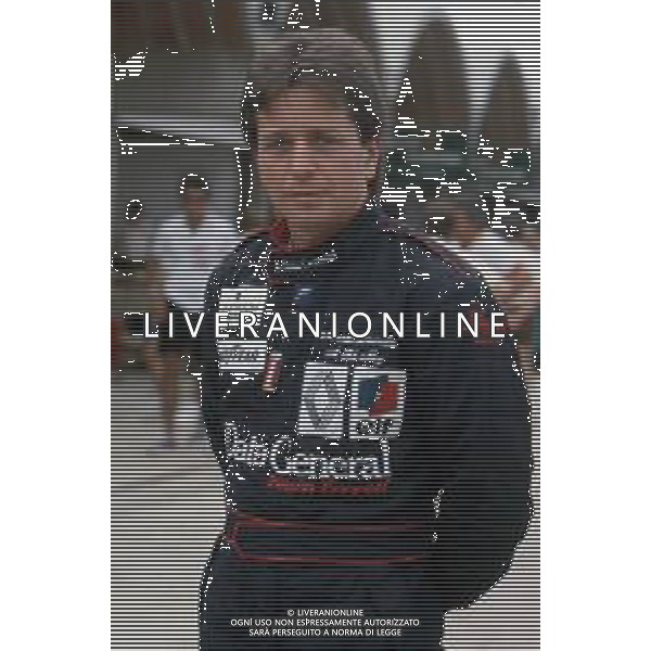 DIAP-RETROSPETTIVA MARTIN BRUNDLE PILOTA F1 NELLA FOTO MARTIN BRUNDLE NELL\'ANNO 1986 GP BRASILE FOTO MASSIMO BIANCHI-AG ALDO LIVERANI SAS