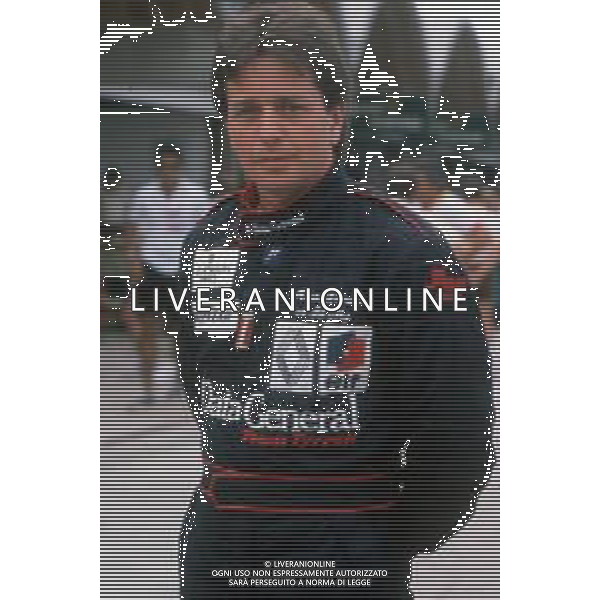 DIAP-RETROSPETTIVA MARTIN BRUNDLE PILOTA F1 NELLA FOTO MARTIN BRUNDLE NELL\'ANNO 1986 GP BRASILE FOTO MASSIMO BIANCHI-AG ALDO LIVERANI SAS