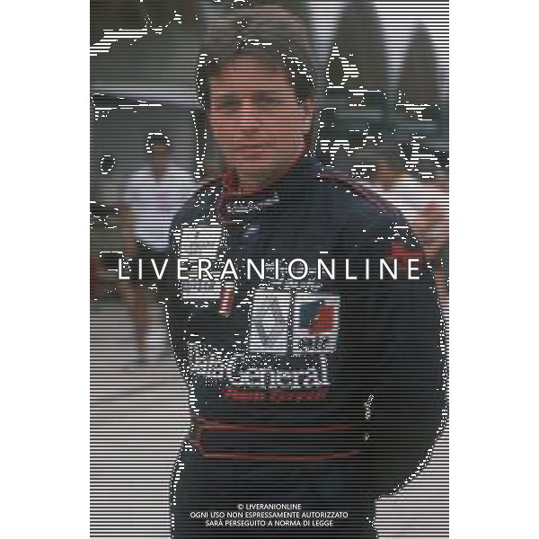 DIAP-RETROSPETTIVA MARTIN BRUNDLE PILOTA F1 NELLA FOTO MARTIN BRUNDLE NELL\'ANNO 1986 GP BRASILE FOTO MASSIMO BIANCHI-AG ALDO LIVERANI SAS