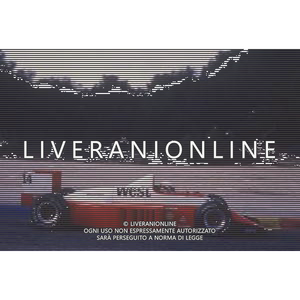 DIAP-RETROSPETTIVA MARTIN BRUNDLE PILOTA F1 NELLA FOTO MARTIN BRUNDLE NELL\'ANNO 1987 PHOTO4-AG ALDO LIVERANI SAS