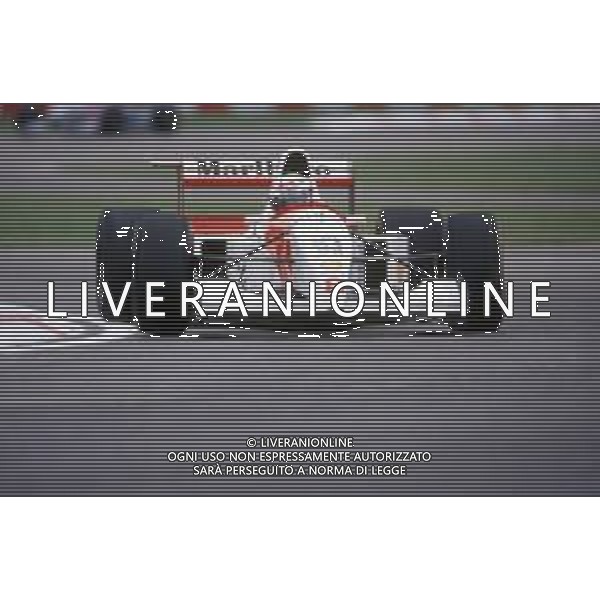 DIAP-RETROSPETTIVA MARTIN BRUNDLE PILOTA F1 NELLA FOTO MARTIN BRUNDLE NELL\'ANNO 1994 AG CONTROLUCE-AG ALDO LIVERANI SAS