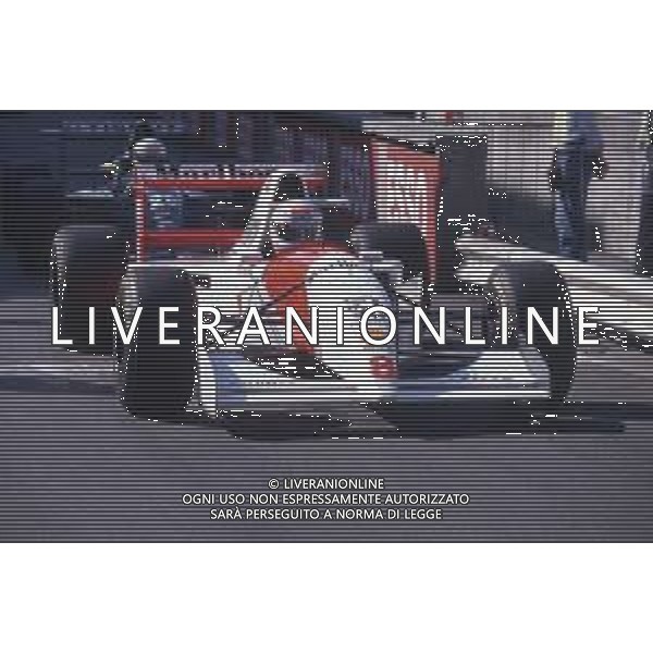 DIAP-RETROSPETTIVA MARTIN BRUNDLE PILOTA F1 NELLA FOTO MARTIN BRUNDLE NELL\'ANNO 1994 AG CONTROLUCE-AG ALDO LIVERANI SAS