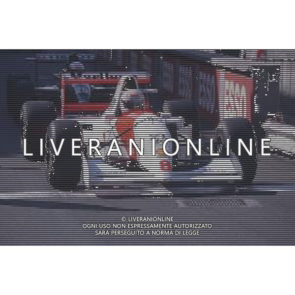 DIAP-RETROSPETTIVA MARTIN BRUNDLE PILOTA F1 NELLA FOTO MARTIN BRUNDLE NELL\'ANNO 1994 AG CONTROLUCE-AG ALDO LIVERANI SAS
