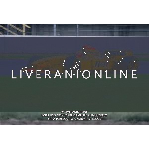 DIAP-RETROSPETTIVA MARTIN BRUNDLE PILOTA F1 NELLA FOTO MARTIN BRUNDLE NELL\'ANNO 1996 AG CONTROLUCE-AG ALDO LIVERANI SAS