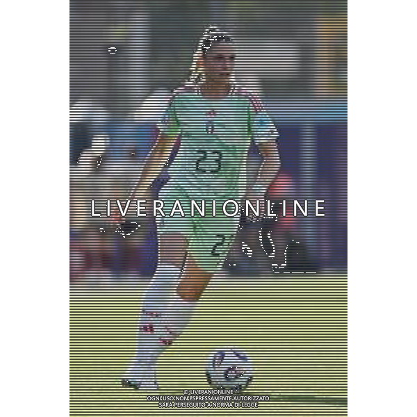 TVRG Belgio vs Italia nella foto Cecilia Salvai (Italia) Sion (SVI) 03-07-2025 Stadio de Tourbillon Belgio vs Italia Campionati Europei femminili UEFA Euro 2025 Gruppo B - 1a giornata foto Roberto Garavaglia/Agenzia Aldo Liverani sas