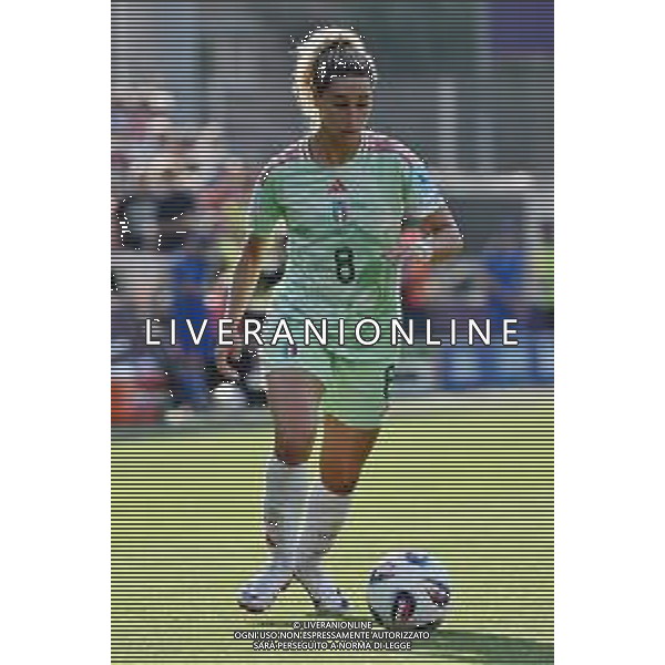 TVRG Belgio vs Italia nella foto Emma Severini (Italia) Sion (SVI) 03-07-2025 Stadio de Tourbillon Belgio vs Italia Campionati Europei femminili UEFA Euro 2025 Gruppo B - 1a giornata foto Roberto Garavaglia/Agenzia Aldo Liverani sas