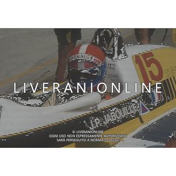 DIAP-RETROSPETTIVA JEAN PIERRE JABOUILLE PILOTA F1 NELLA FOTO JEAN PIERRE JABOUILLE NELL\'ANNO 1980 AG ALDO LIVERANI SAS