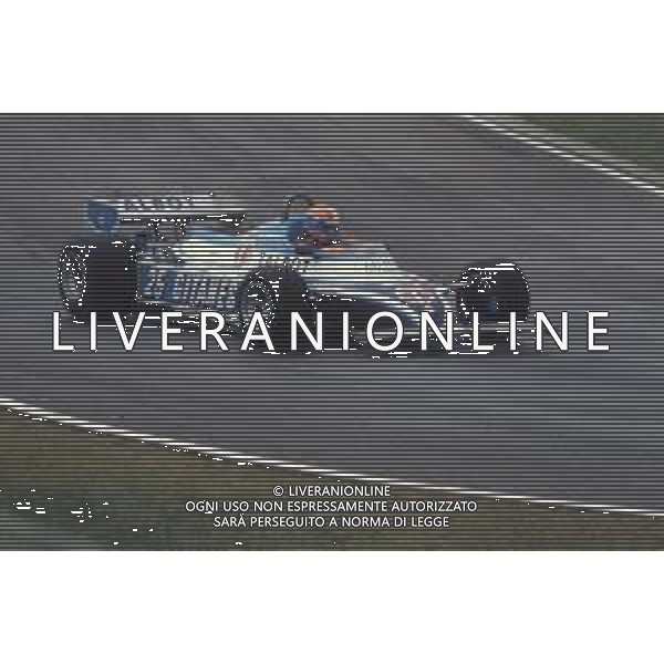 DIAP-RETROSPETTIVA JEAN PIERRE JABOUILLE PILOTA F1 NELLA FOTO JEAN PIERRE JABOUILLE NELL\'ANNO 1981 AG ALDO LIVERANI SAS