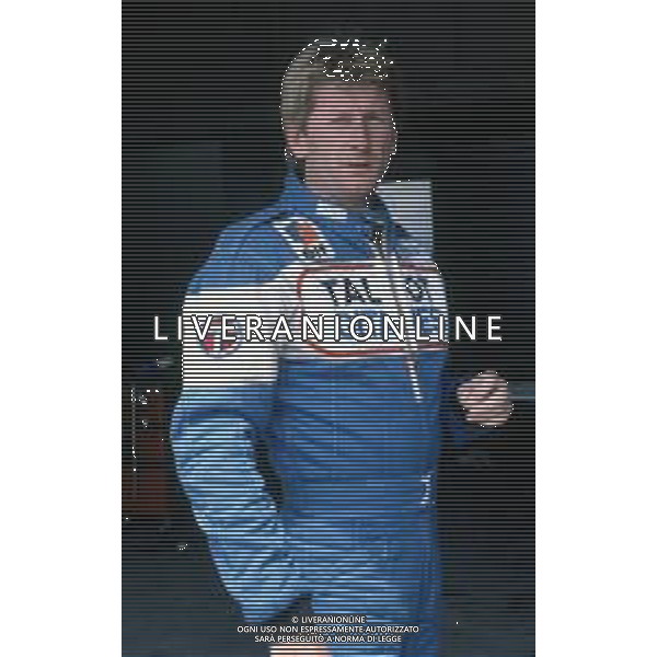 DIAP-RETROSPETTIVA JEAN PIERRE JABOUILLE PILOTA F1 NELLA FOTO JEAN PIERRE JABOUILLE NELL\'ANNO 1981 AG ALDO LIVERANI SAS