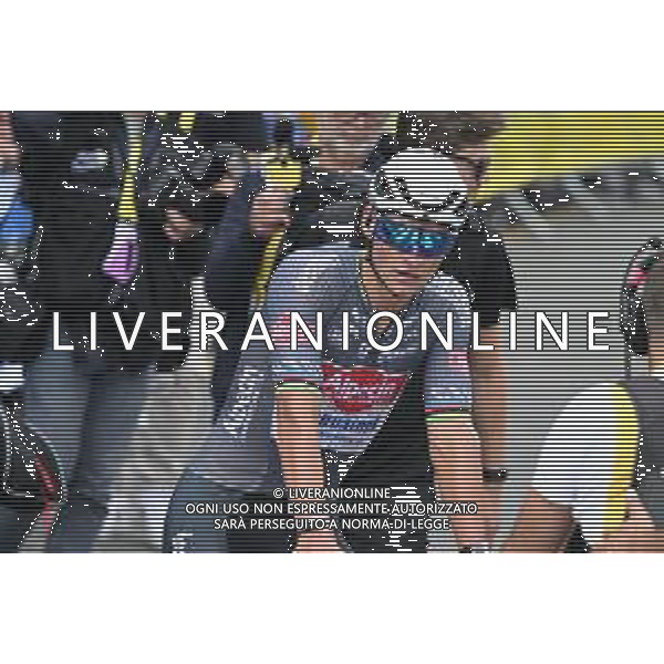 06-07-2025 Tour De France; Tappa 02 Lauwin Planque - Boulogne Sur Mer; 2025, Alpecin - Deceuninck; Van Der Poel, Mathieu; Boulogne Sur Mer; foto stefano sirotti-ag aldo liverani sas- AGENZIA ALDO LIVERANI SAS