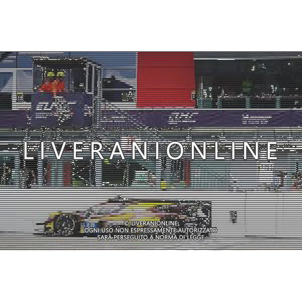 IMOLA 06 07 2025 AUTODROMO ENZO E DINO FERRARI EUROPEAN LE MANS SERIES(ELMS) 4 ORE DI IMOLA NELLA FOTO ARRIVO VINCITORI VDS PANIS RACING LMP2 ©SANNA - AGENZIA ALDO LIVERANI SAS