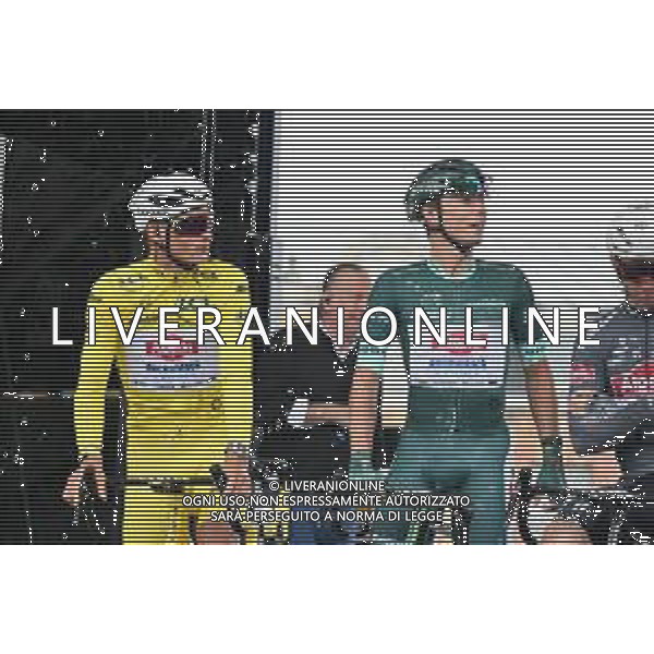 07-07-2025 Tour De France; Tappa 03 Valenciennes - Dunkerque; 2025, Alpecin - Deceuninck; Van Der Poel, Mathieu; Philipsen, Jasper; Valenciennes; ©SIROTTI - AGENZIA ALDO LIVERANI SAS