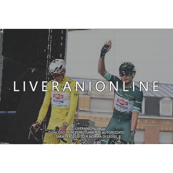 07-07-2025 Tour De France; Tappa 03 Valenciennes - Dunkerque; 2025, Alpecin - Deceuninck; Van Der Poel, Mathieu; Philipsen, Jasper; Valenciennes; ©SIROTTI - AGENZIA ALDO LIVERANI SAS
