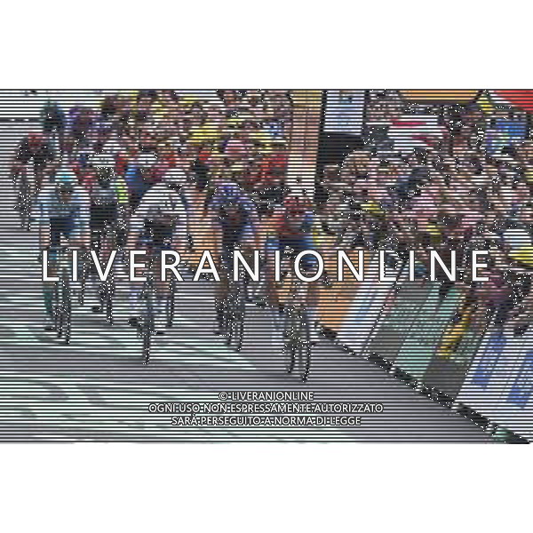 07-07-2025 Tour De France; Tappa 03 Valenciennes - Dunkerque; 2025, Soudal - Quick Step; 2025, Lidl - Trek; Merlier, Tim; Milan, Jonathan; Dunkerque; ©SIROTTI - AGENZIA ALDO LIVERANI SAS