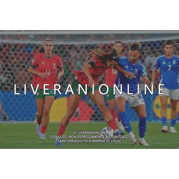 TVEM July 07, 2025 Geneva, Switzerland - Portugal vs Italy - Women\'s UEFA Euro 2025 - Stade de Geneve. In the pic: Francisca Nazareth of Portugal in action against Arianna Caruso of Italy ©TVEM Emmanuele Mastrodonato - AGENZIA ALDO LIVERANI SAS