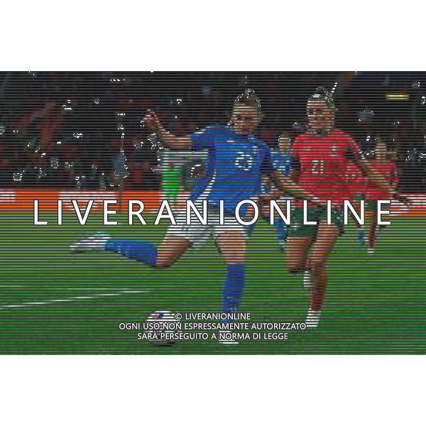 TVEM July 07, 2025 Geneva, Switzerland - Portugal vs Italy - Women\'s UEFA Euro 2025 - Stade de Geneve. In the pic: Cecilia Salvai of Italy in action against Ana Capeta of Portugal ©TVEM Emmanuele Mastrodonato - AGENZIA ALDO LIVERANI SAS