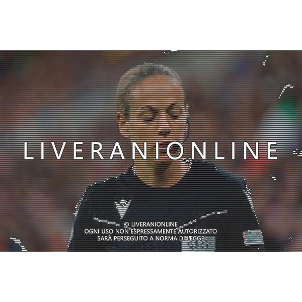 TVEM July 07, 2025 Geneva, Switzerland - Portugal vs Italy - Women\'s UEFA Euro 2025 - Stade de Geneve. In the pic: the referee Ivana Martincic of Croatia ©TVEM Emmanuele Mastrodonato - AGENZIA ALDO LIVERANI SAS