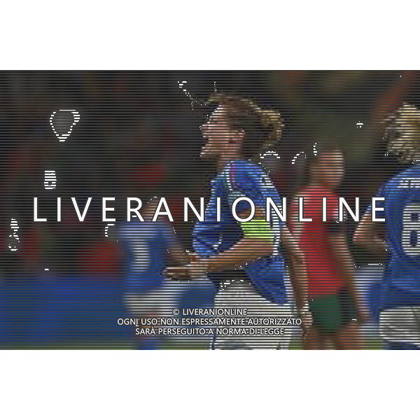 TVRG Portogallo vs Italia nella foto Cristiana Girelli (Italia) esultanza dopo il gol dell\'1 a 0 Ginevra (SVI) 07-07-2025 Stadio di Ginevra Portogallo vs Italia Campionati Europei femminili UEFA Euro 2025 Gruppo B - 2a giornata foto Roberto Garavaglia/Agenzia Aldo Liverani sas