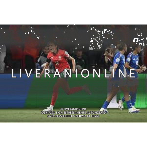 TVRG Portogallo vs Italia nella foto Diana Gomes (Portogallo) esultanza dopo il gol dell\'1 a 1 Ginevra (SVI) 07-07-2025 Stadio di Ginevra Portogallo vs Italia Campionati Europei femminili UEFA Euro 2025 Gruppo B - 2a giornata foto Roberto Garavaglia/Agenzia Aldo Liverani sas
