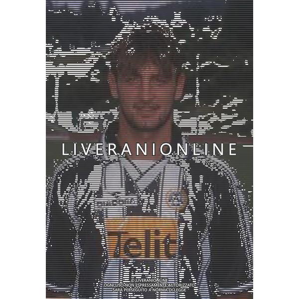 DIAP-RETROSPETTIVA TOMAS LOCATELLI CALCIATORE NELLA FOTO TOMAS LOCATELLI CON LA MAGLIA DELL\'UDINESE CALCIO AG ALDO LIVERANI SAS