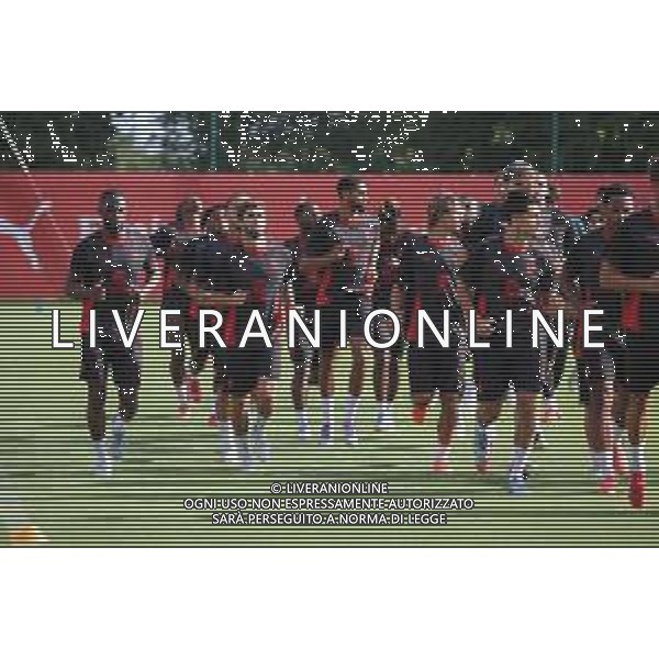 TVRCOR Raduno Milan nella foto allenamento Milan Milanello Carnago (VA) 07-07-2025 Raduno del Milan presso il centro sportivo di Milanello per l’inizio degli allenamenti in vista della stagione 2025-2026 foto Roberta Corradin/ag. Aldo Liverani sas- AGENZIA ALDO LIVERANI SAS