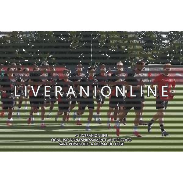 TVRCOR Raduno Milan nella foto allenamento Milan Milanello Carnago (VA) 07-07-2025 Raduno del Milan presso il centro sportivo di Milanello per l’inizio degli allenamenti in vista della stagione 2025-2026 foto Roberta Corradin/ag. Aldo Liverani sas- AGENZIA ALDO LIVERANI SAS