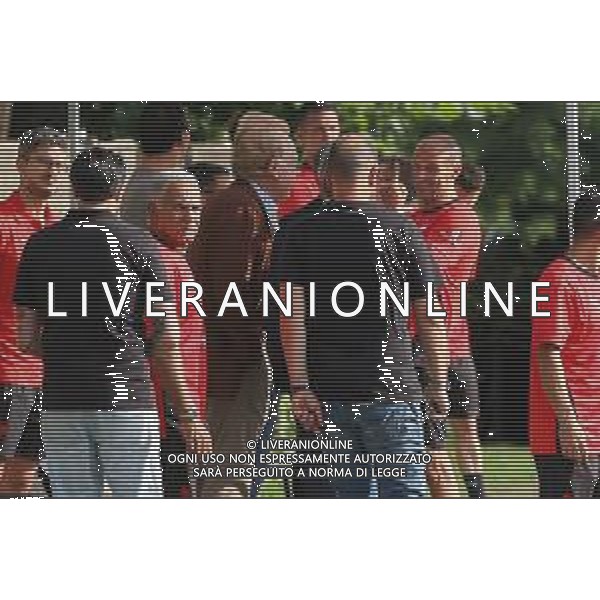 TVRCOR Raduno Milan nella foto Massimiliano Allegri Milanello Carnago (VA) 07-07-2025 Raduno del Milan presso il centro sportivo di Milanello per l’inizio degli allenamenti in vista della stagione 2025-2026 foto Roberta Corradin/ag. Aldo Liverani sas- AGENZIA ALDO LIVERANI SAS