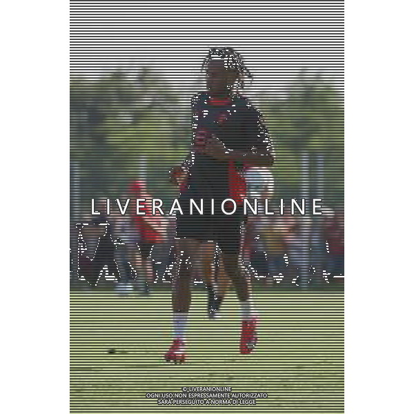 TVRCOR Raduno Milan nella foto Samuel Chukwueze Milan Milanello Carnago (VA) 07-07-2025 Raduno del Milan presso il centro sportivo di Milanello per l’inizio degli allenamenti in vista della stagione 2025-2026 foto Roberta Corradin/ag. Aldo Liverani sas- AGENZIA ALDO LIVERANI SAS