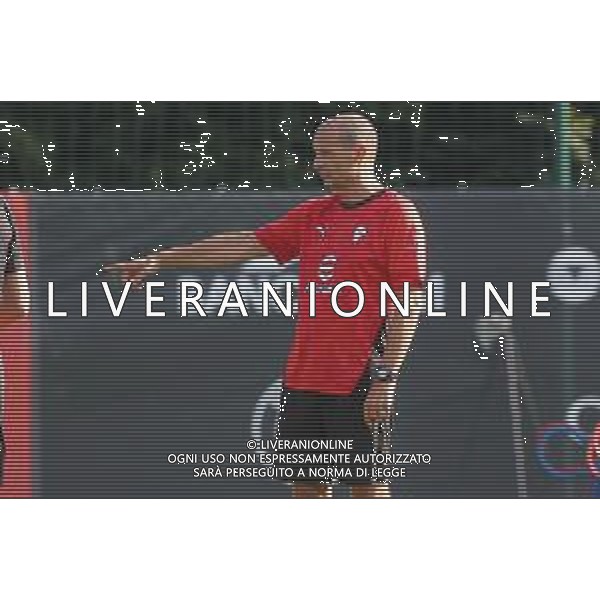 TVRCOR Raduno Milan nella foto Massimiliano Allegri allenamento Milan Milanello Carnago (VA) 07-07-2025 Raduno del Milan presso il centro sportivo di Milanello per l’inizio degli allenamenti in vista della stagione 2025-2026 foto Roberta Corradin/ag. Aldo Liverani sas- AGENZIA ALDO LIVERANI SAS