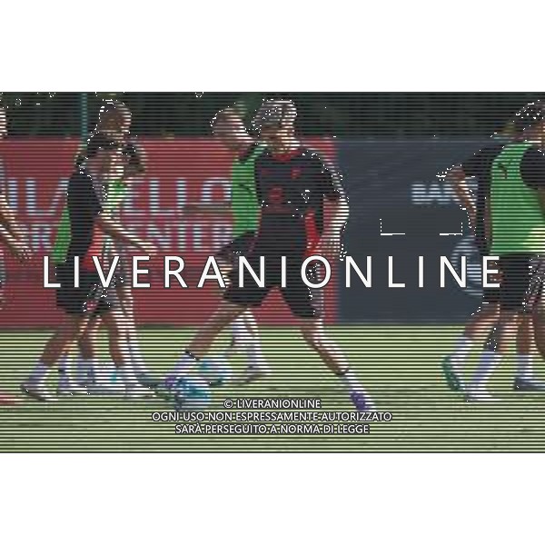 TVRCOR Raduno Milan nella foto Alexis Saelemaekers allenamento Milan Milanello Carnago (VA) 07-07-2025 Raduno del Milan presso il centro sportivo di Milanello per l’inizio degli allenamenti in vista della stagione 2025-2026 foto Roberta Corradin/ag. Aldo Liverani sas- AGENZIA ALDO LIVERANI SAS