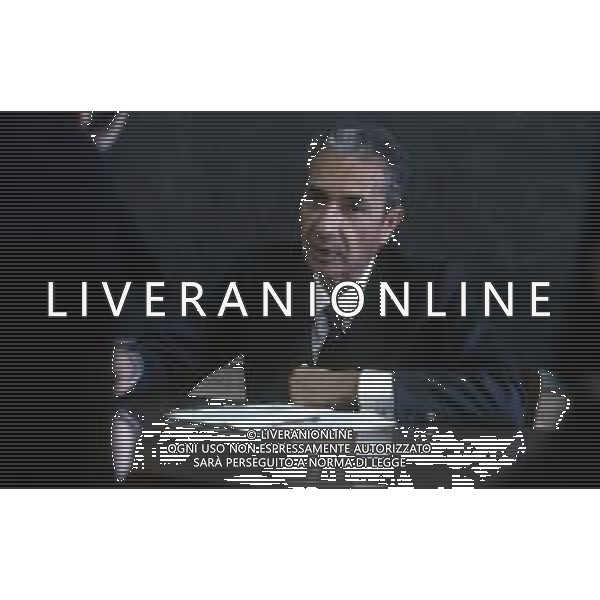 DIAP-RETROSPETTIVA ALDO MORO POLITICO NELLA FOTO ALDO MORO ALL\'UNIVERSITA\' A ROMA ANNO 1975-1980 AG ALDO LIVERANI SAS