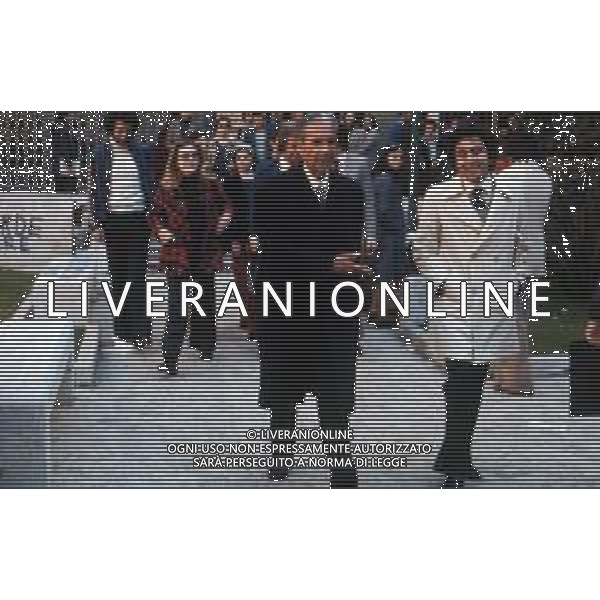 DIAP-RETROSPETTIVA ALDO MORO POLITICO NELLA FOTO ALDO MORO ALL\'UNIVERSITA\' A ROMA ANNO 1975-1980 AG ALDO LIVERANI SAS