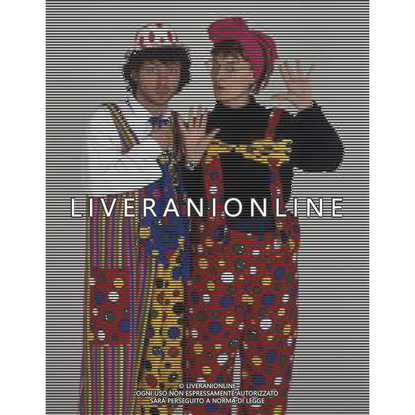 DIAP-RETROSPETTIVA PAOLO ROSSI ATTORE E COMICO NELLA FOTO PAOLO ROSSI CON LA MOGLIE LUCIA VASINI AG THEMA-AG ALDO LIVERANI SAS