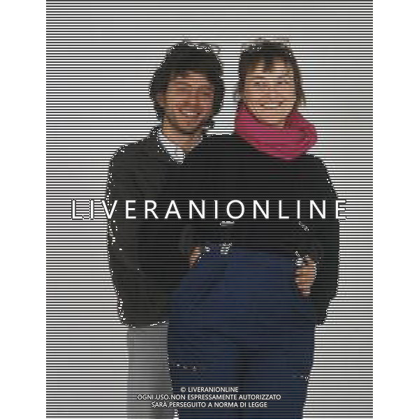 DIAP-RETROSPETTIVA PAOLO ROSSI ATTORE E COMICO NELLA FOTO PAOLO ROSSI CON LA MOGLIE LUCIA VASINI AG THEMA-AG ALDO LIVERANI SAS