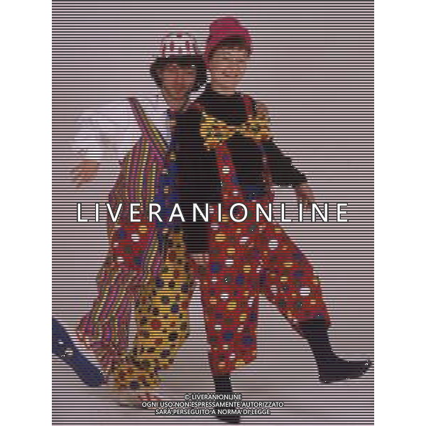 DIAP-RETROSPETTIVA PAOLO ROSSI ATTORE E COMICO NELLA FOTO PAOLO ROSSI CON LA MOGLIE LUCIA VASINI AG THEMA-AG ALDO LIVERANI SAS
