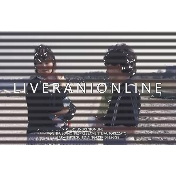 DIAP-RETROSPETTIVA PAOLO ROSSI ATTORE E COMICO NELLA FOTO PAOLO ROSSI CON LA MOGLIE LUCIA VASINI AG THEMA-AG ALDO LIVERANI SAS