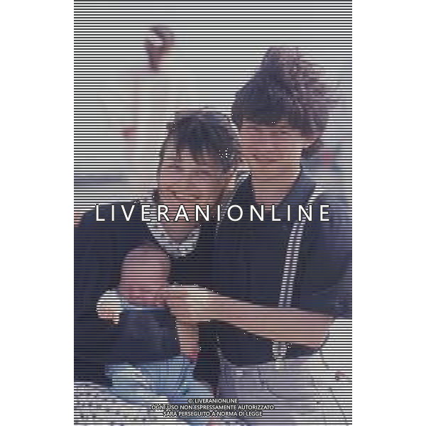 DIAP-RETROSPETTIVA PAOLO ROSSI ATTORE E COMICO NELLA FOTO PAOLO ROSSI CON LA MOGLIE LUCIA VASINI AG THEMA-AG ALDO LIVERANI SAS