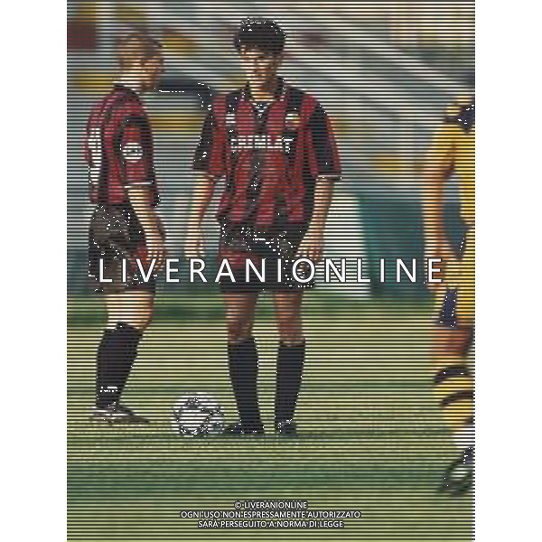 ST-RETROSPETTIVA IGHLI VANNUCCHI CALCIATORE NELLA FOTO IGHLI VANNUCCHI CON LA MAGLIA DELLA LUCCHESE CALCIO AG ALDO LIVERANI SAS